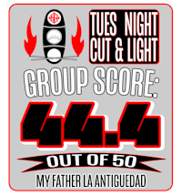 tues night cut & light group score