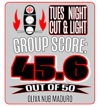 tues night cut & light group score 45 out of 50
