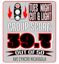 tues night cut & light group score