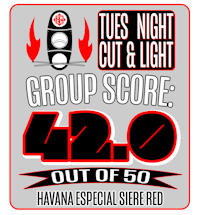 tues night cut & light group score